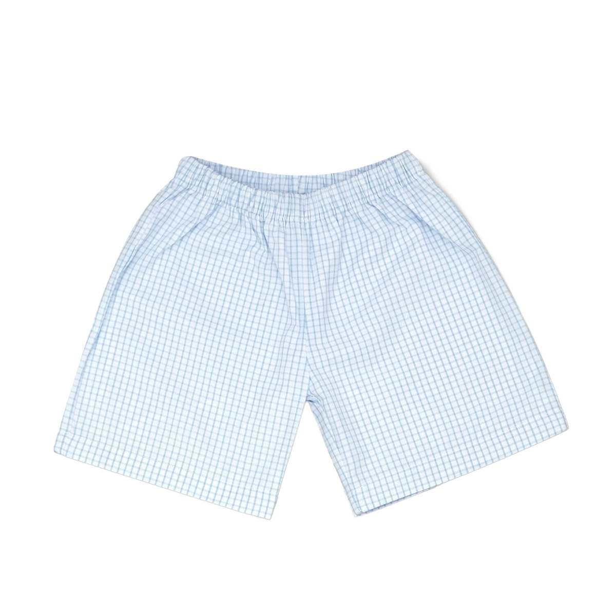 Blue Windowpane Check