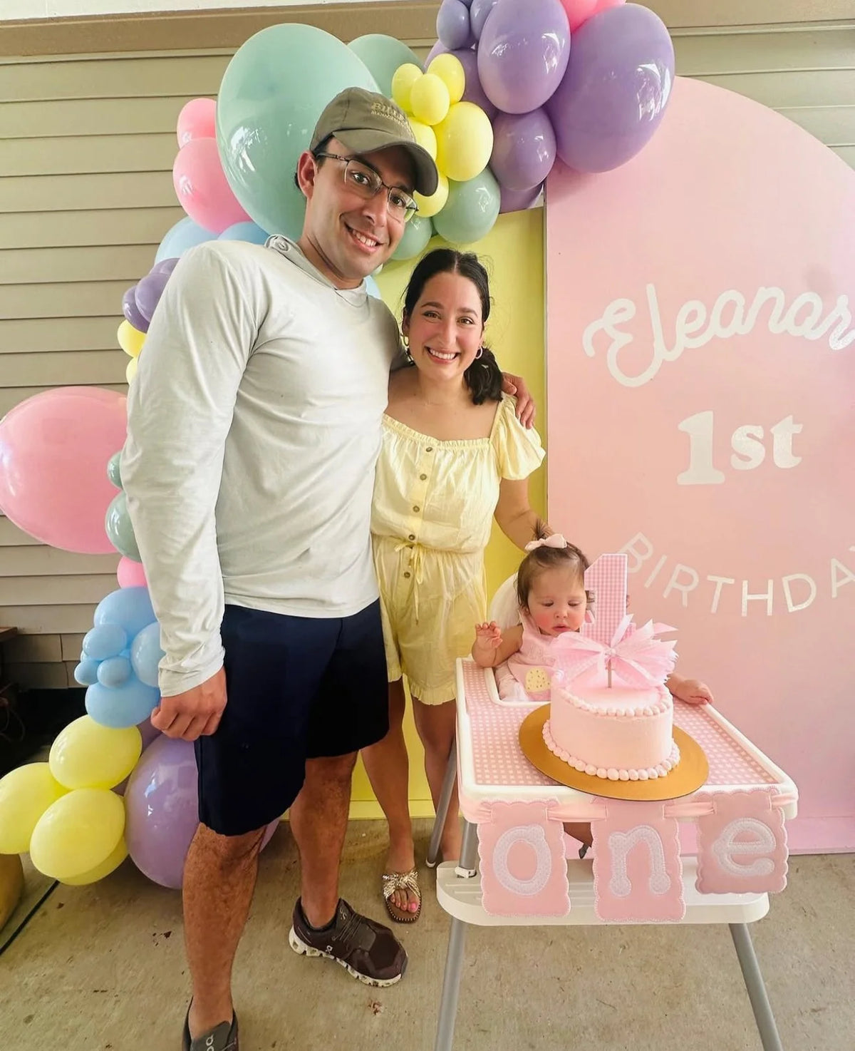 Custom First Birthday Banner