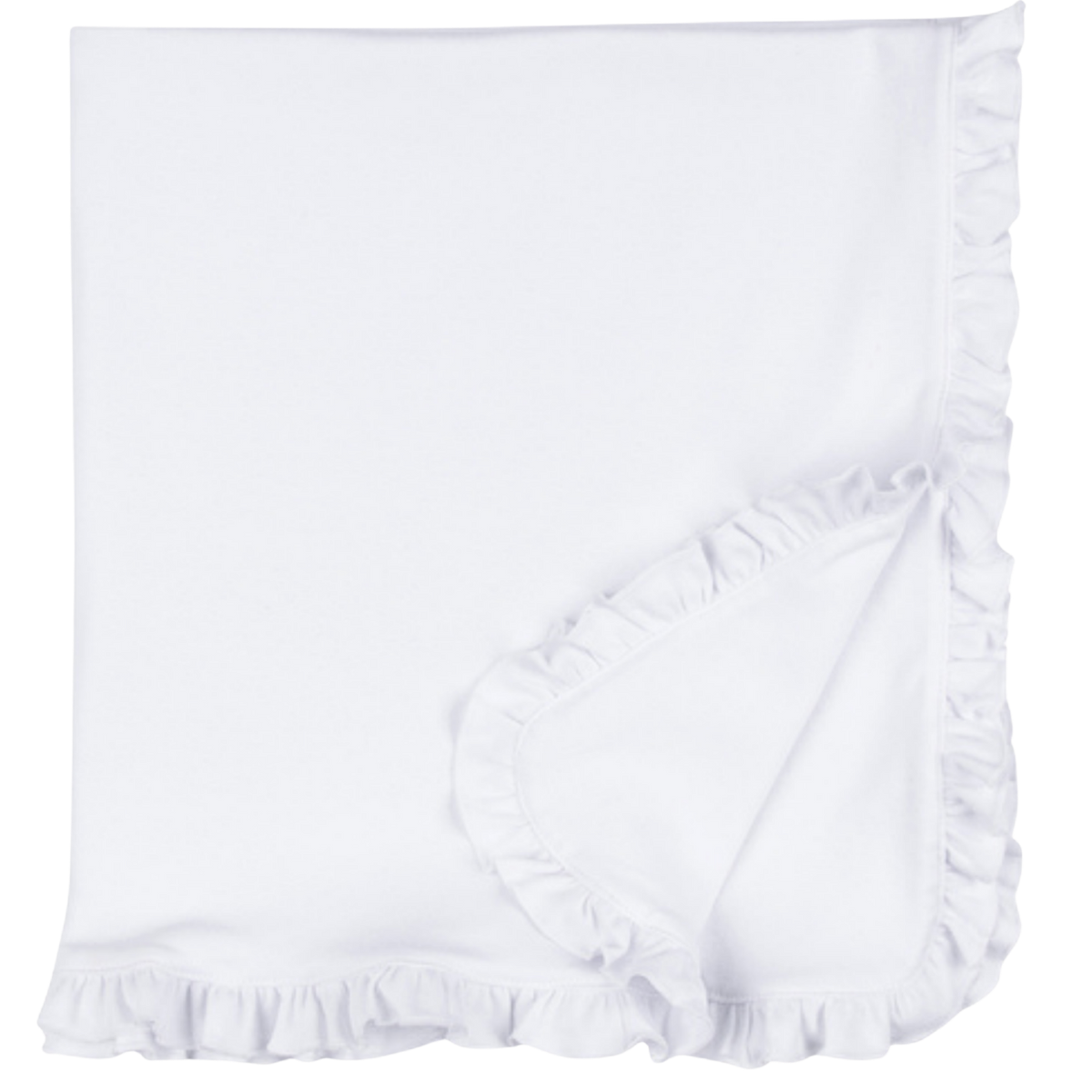 Stroller Blanket with Ruffle
