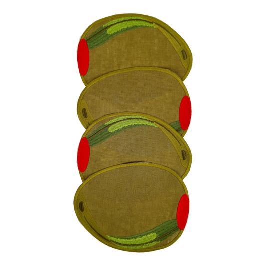 Olive Napkins, Set of 4