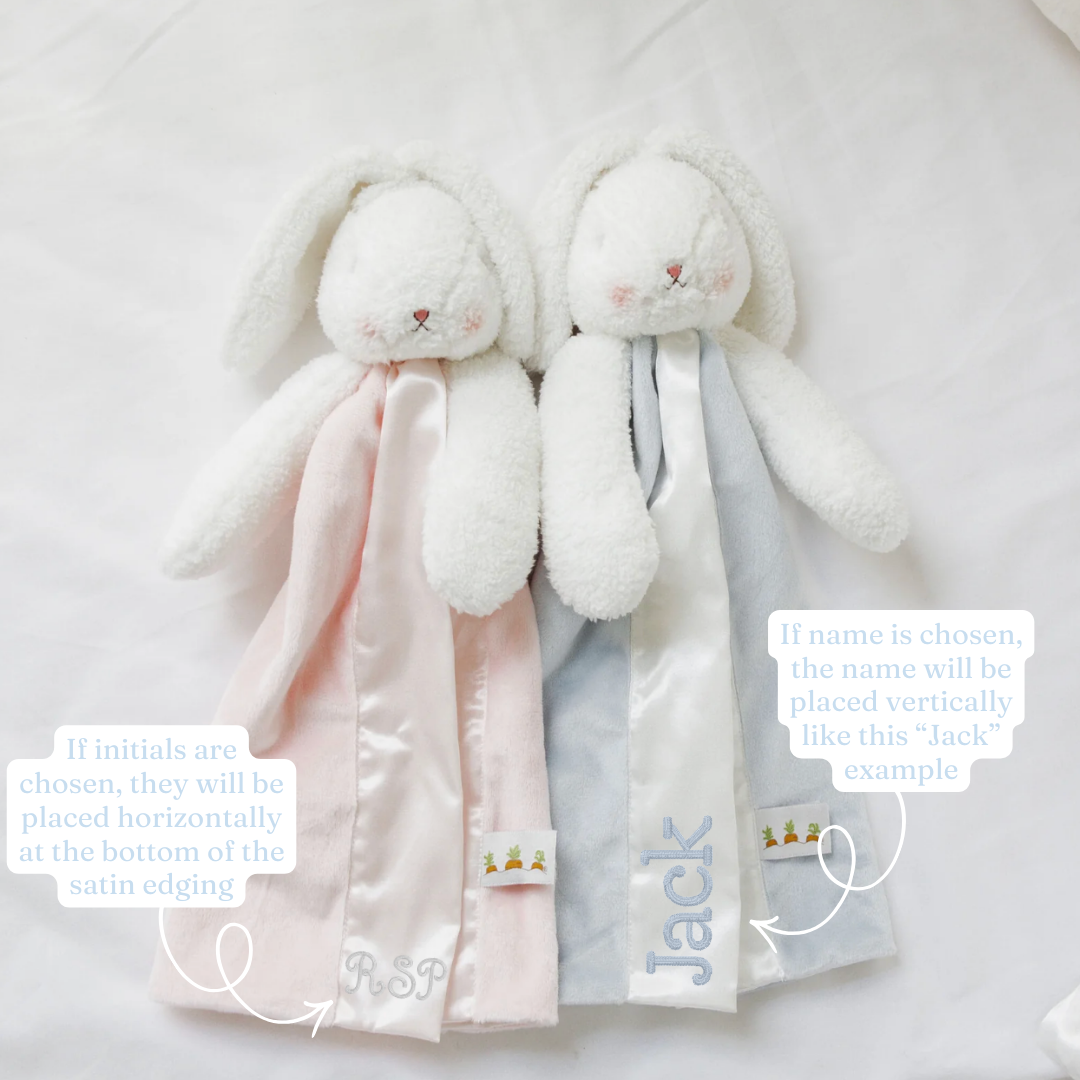 Bunnies by the Bay Simple Buddy Bunny Blanket