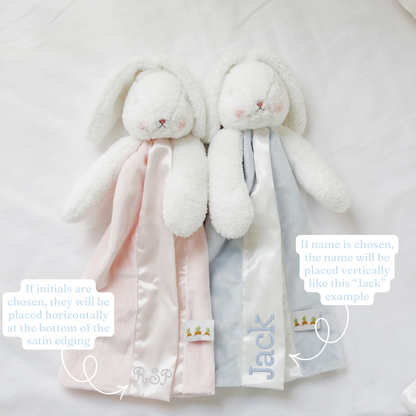 Bunnies by the Bay Simple Buddy Bunny Blanket