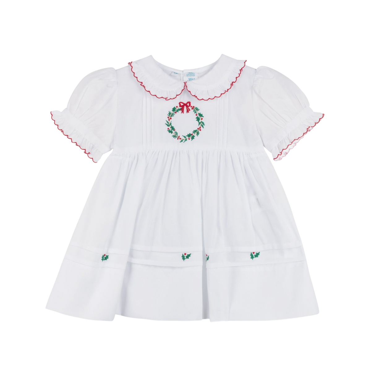 Feltman Brothers Floral Wreath Holiday Dress