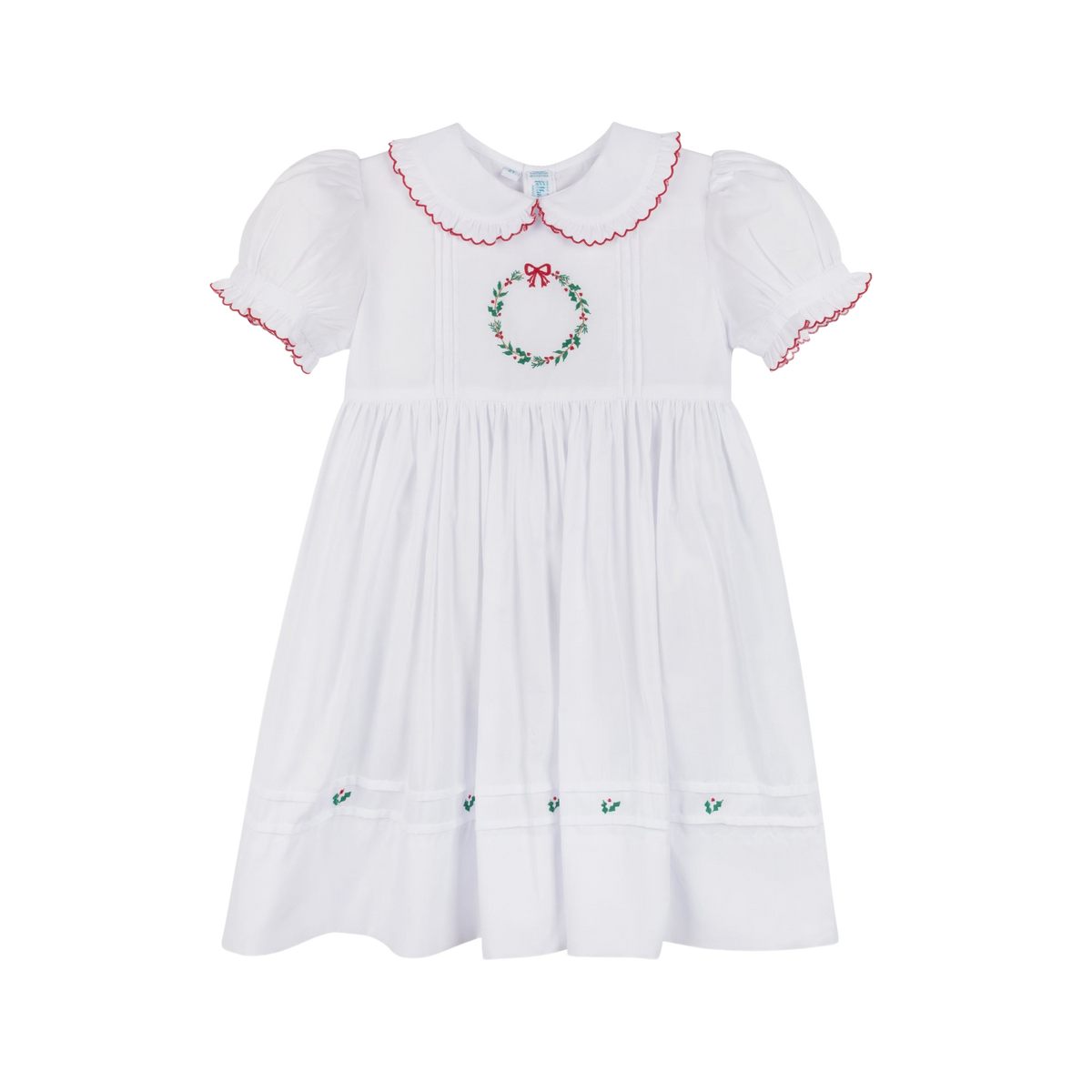 Feltman Brothers Floral Wreath Holiday Dress