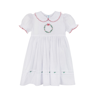 Feltman Brothers Floral Wreath Holiday Dress