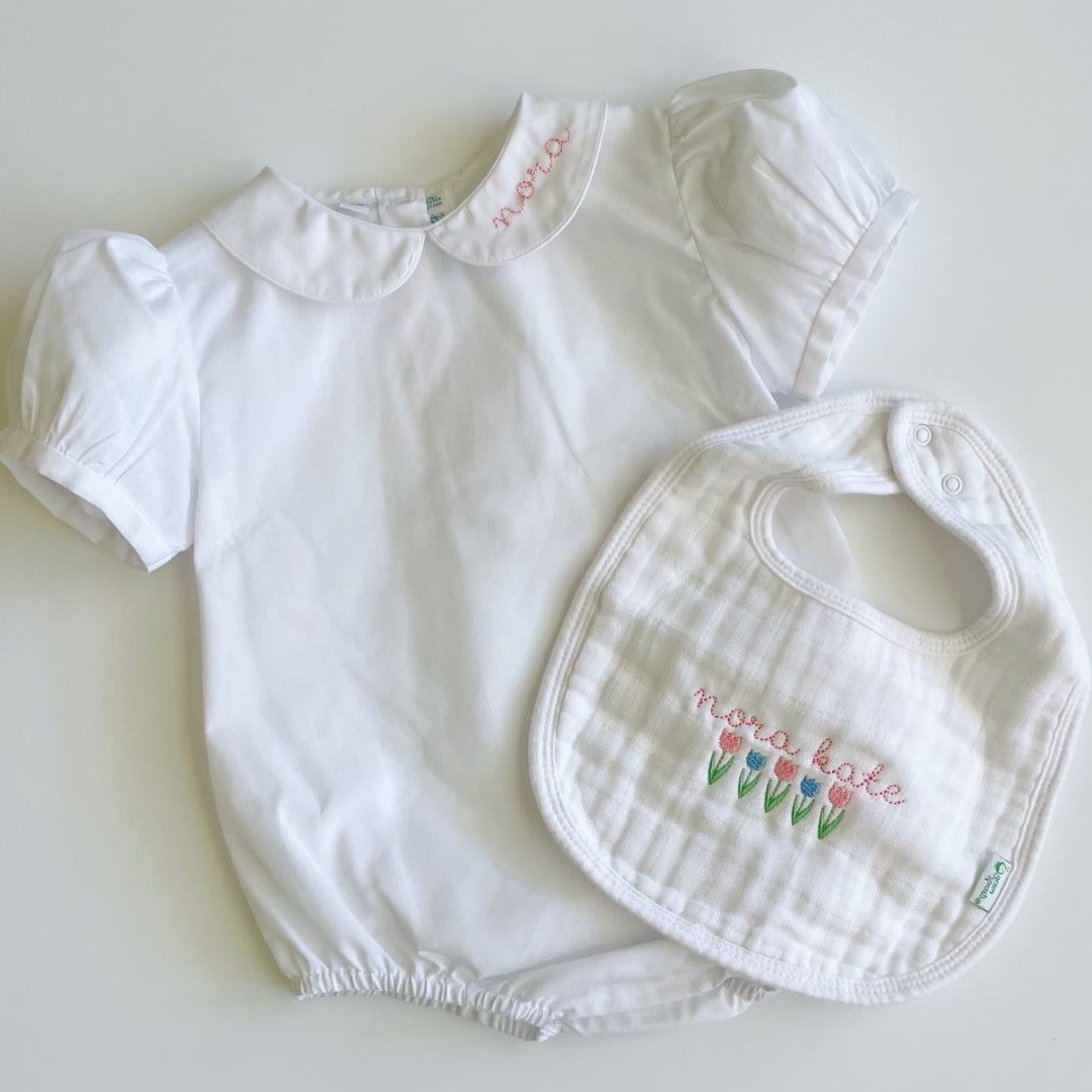 Girls Feltman Brothers Peter Pan Collar Bubble