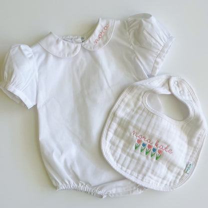 Girls Feltman Brothers Peter Pan Collar Bubble