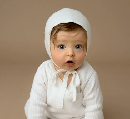 Feltman Brothers Ribbed Knit Bonnet