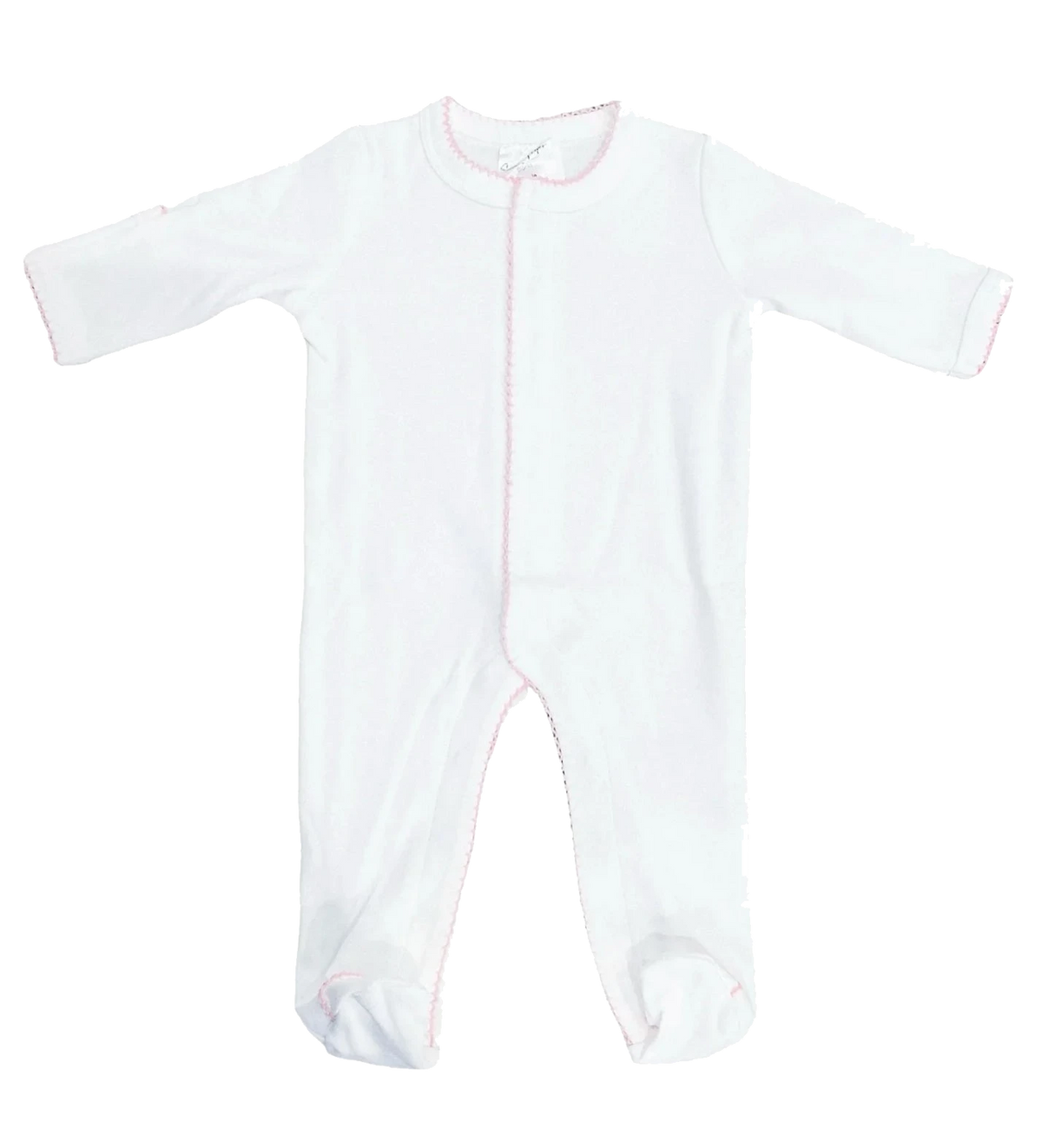 White with Pink Trim