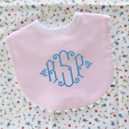Pink with White Trim