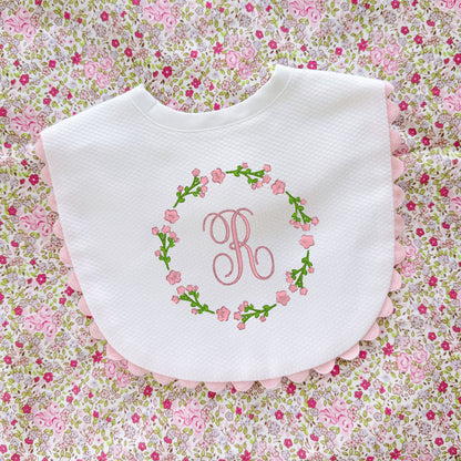 White with Pink Trim