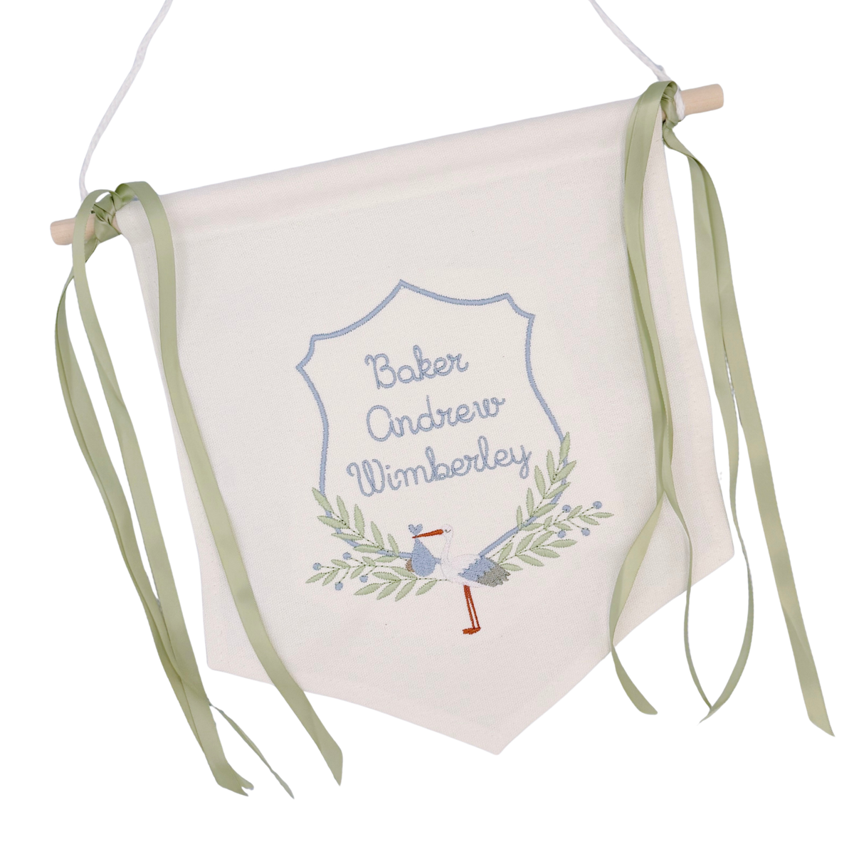 Custom Canvas Baby Banner