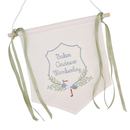 Custom Canvas Baby Banner
