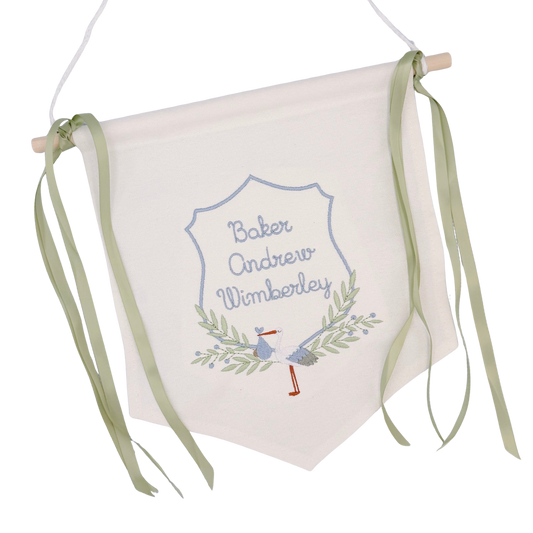Custom Canvas Baby Banner
