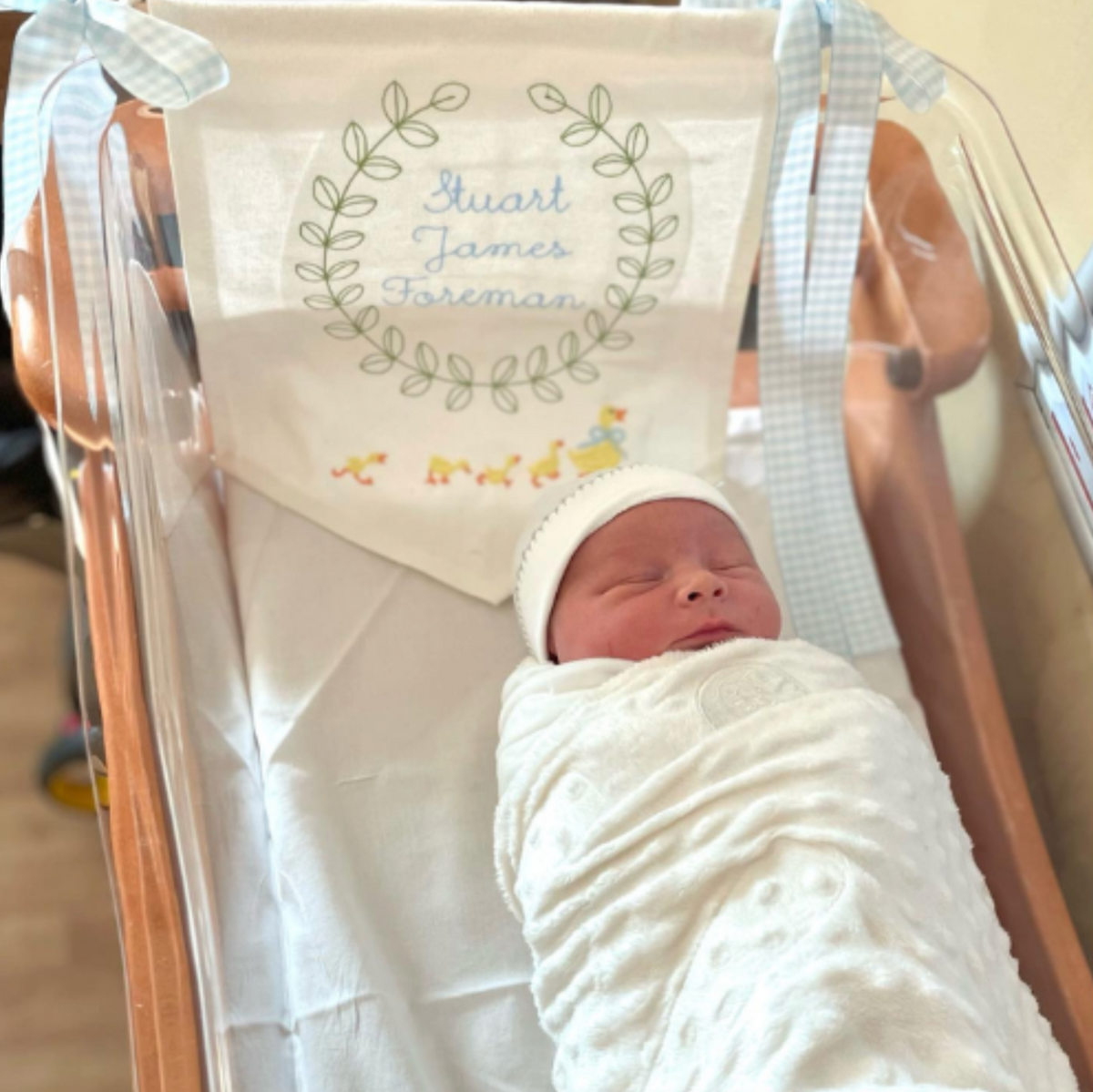 Custom Canvas Baby Banner