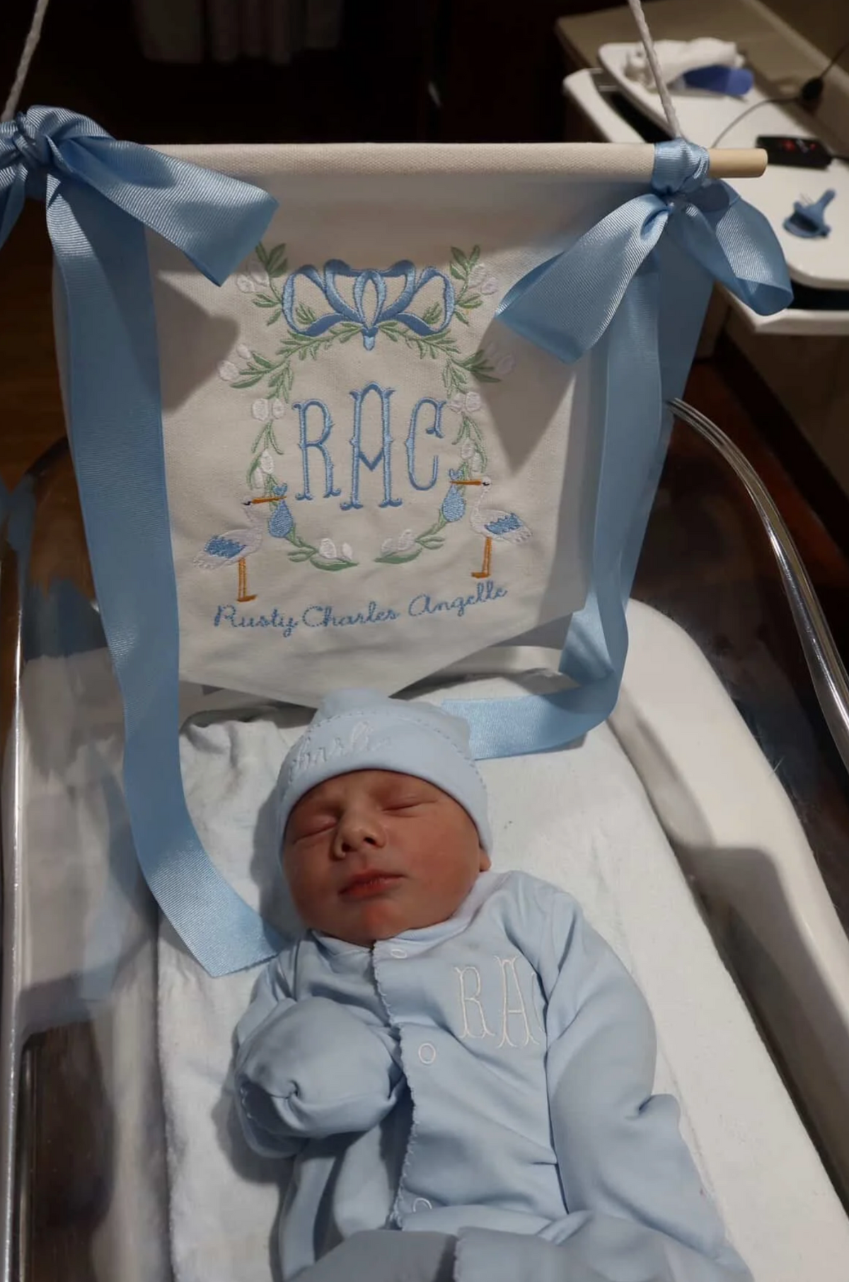 Custom Canvas Baby Banner