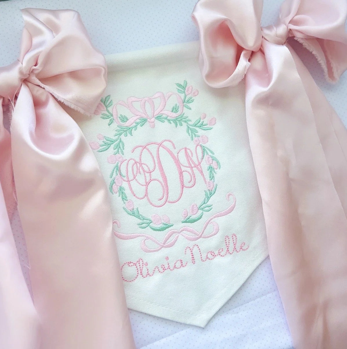 Custom Canvas Baby Banner