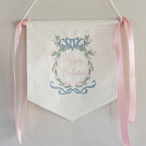 Custom Canvas Baby Banner
