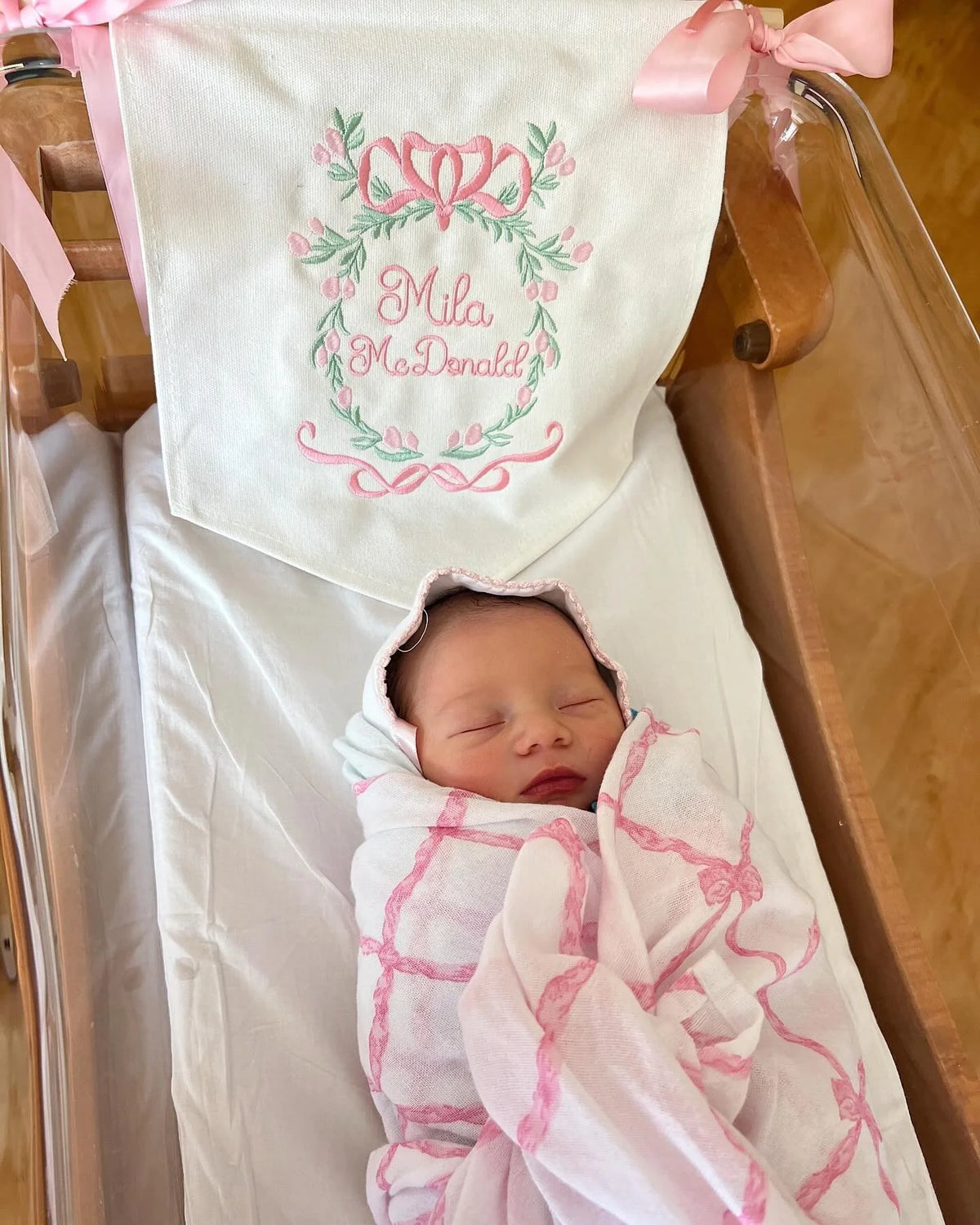 Custom Canvas Baby Banner