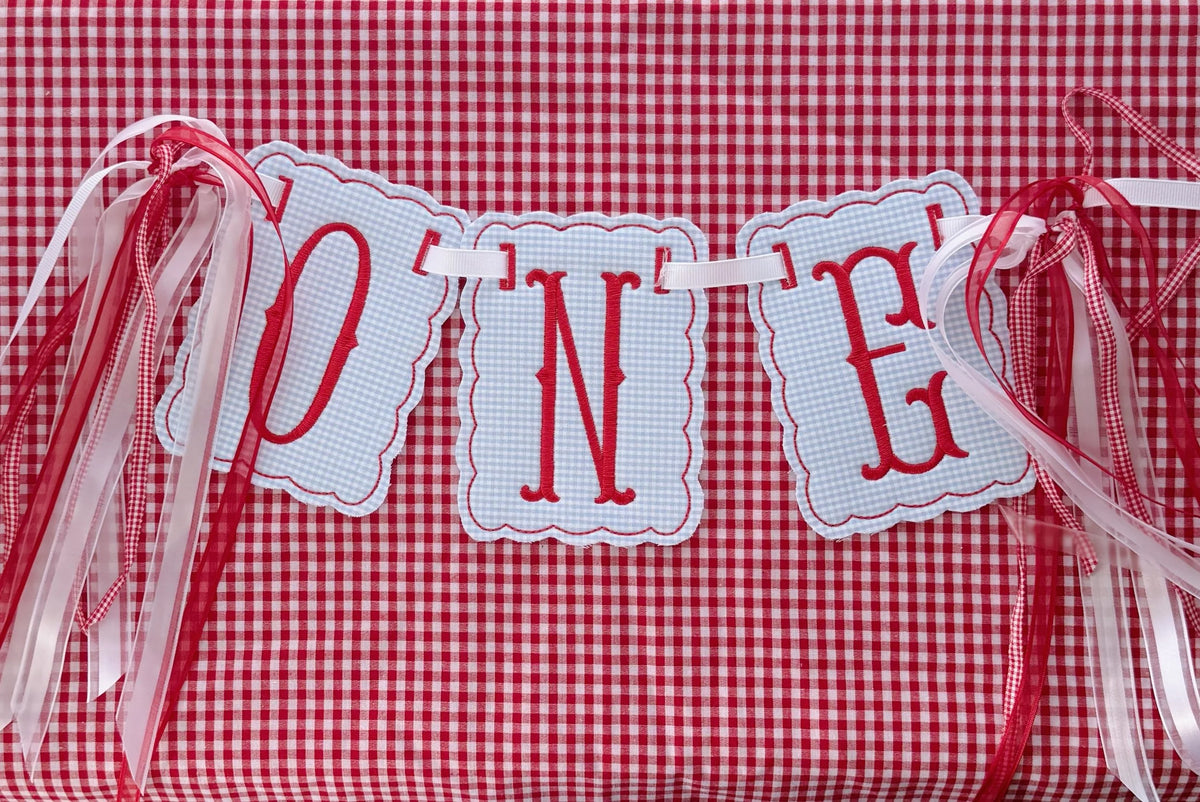 Custom First Birthday Banner