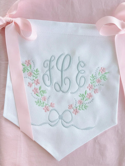 Custom Pique Baby Banner