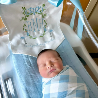 Custom Pique Baby Banner