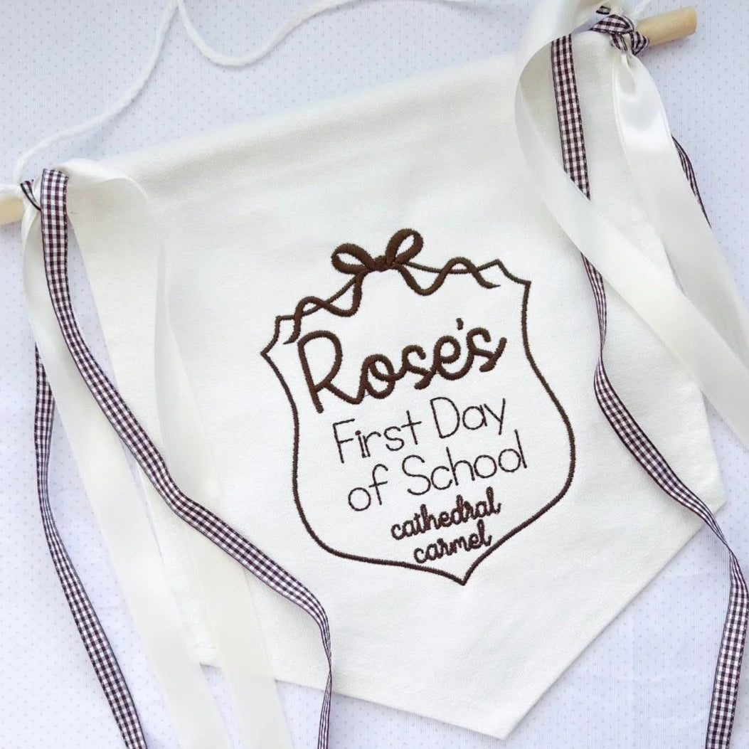 First Day of School Banner