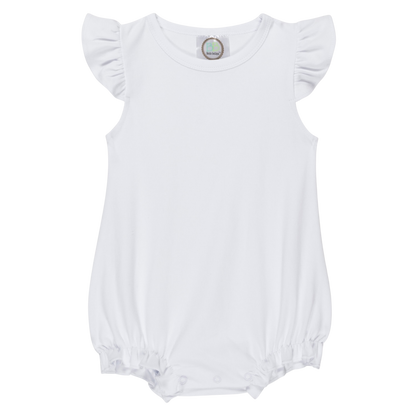 Girls Flutter Sleeve Bubble