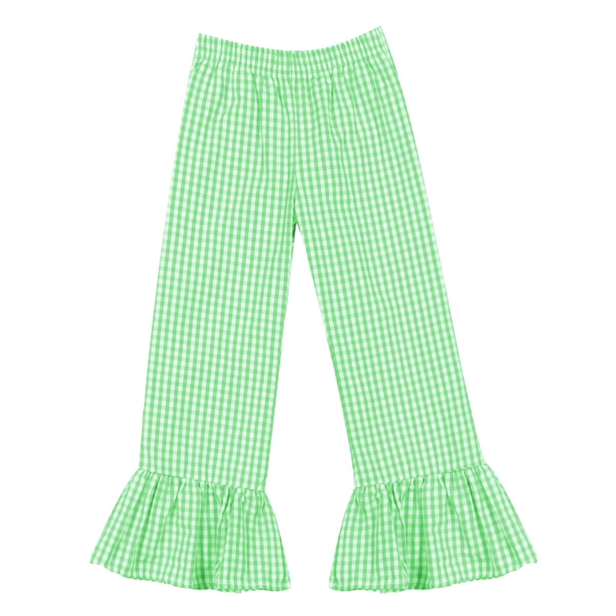 Lime Green Gingham