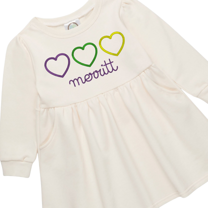 Girls Sweatshirt Dress