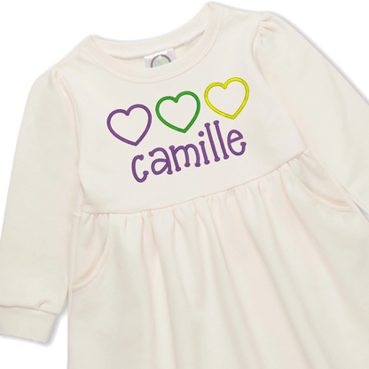 Girls Sweatshirt Dress