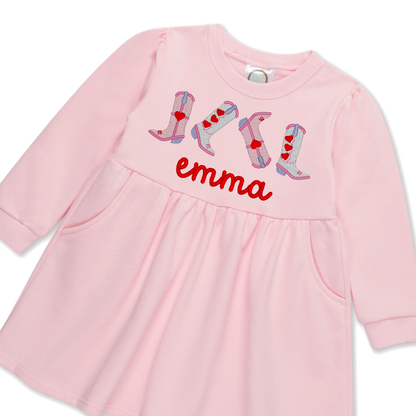 Girls Sweatshirt Dress