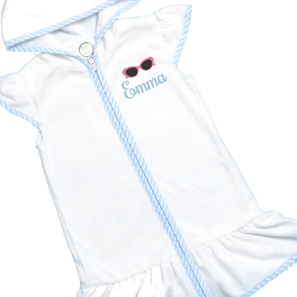Girls' Terry Cloth Coverup Dress