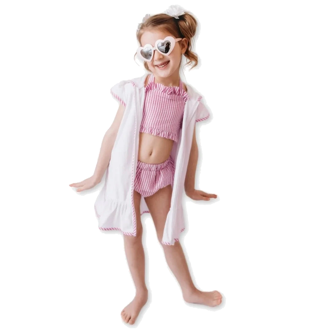 Girls' Terry Cloth Coverup Dress
