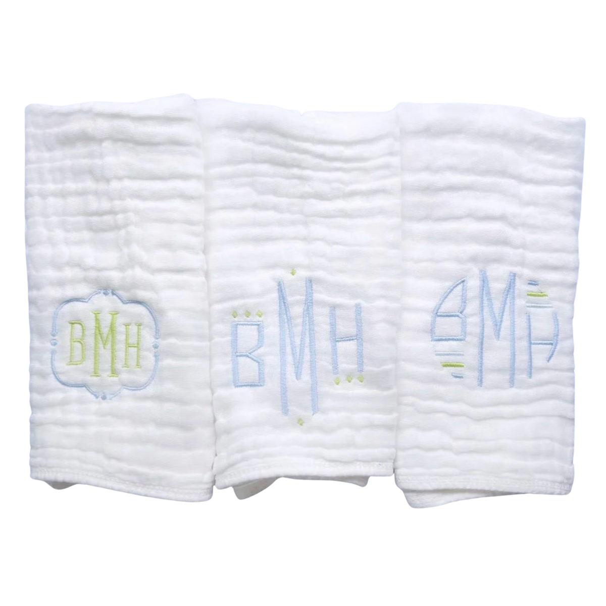 Muslin Burp Cloth Bundle