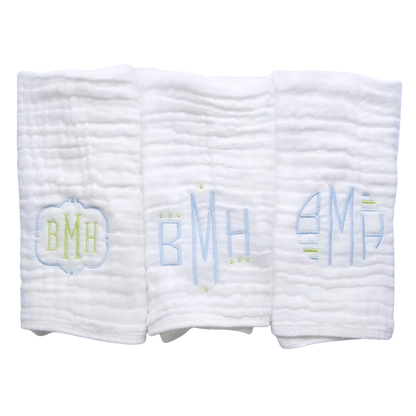 Muslin Burp Cloth Bundle