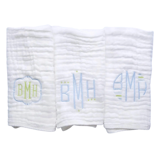 Muslin Burp Cloth Bundle