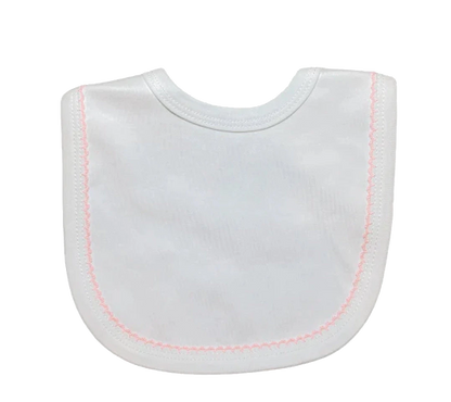 White with Pink Trim