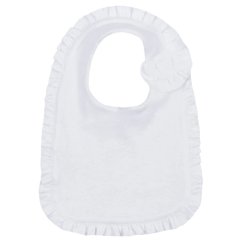 Ruffle Bib and Burp Cloth Bundle