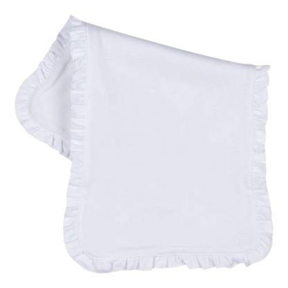 Ruffle Bib and Burp Cloth Bundle
