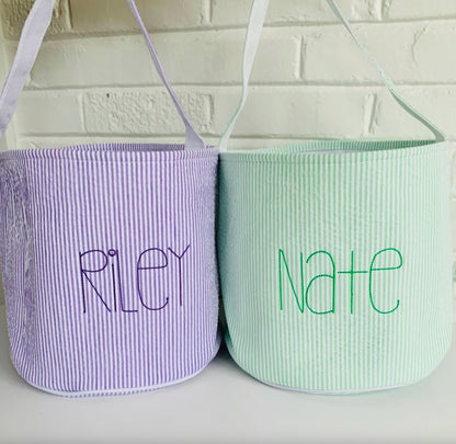 Seersucker Bucket