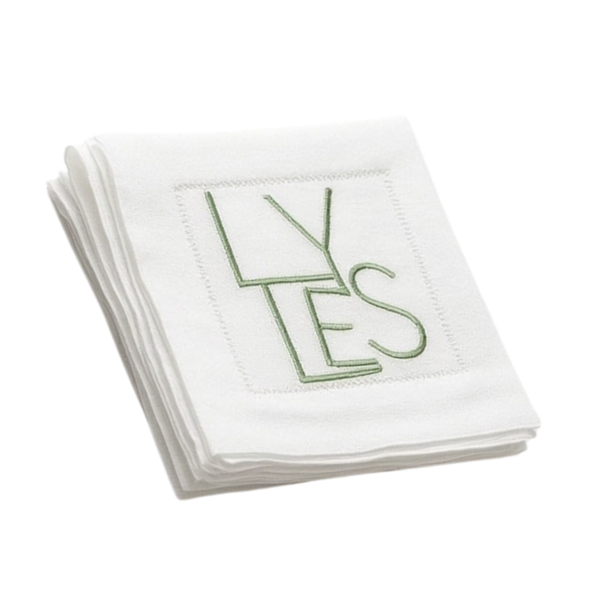 Flourish x Low & Co. Custom House Napkins - Set of 6