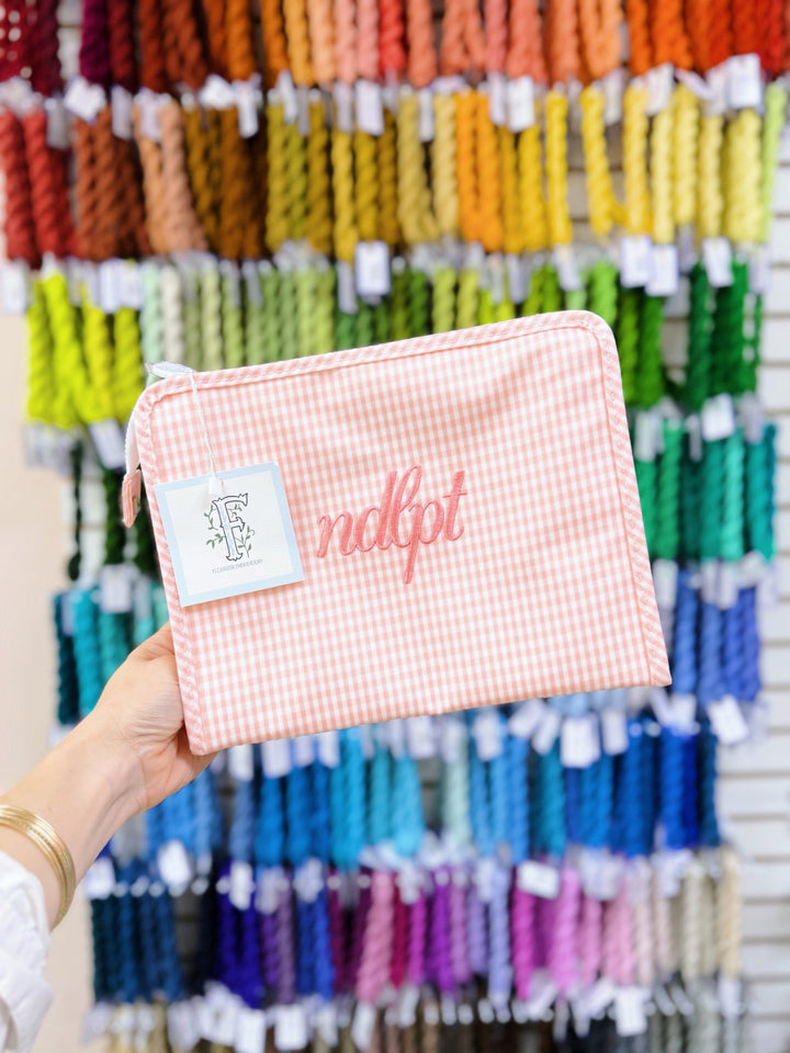 TRVL Large Roadie in Champ, Gingham Taffy