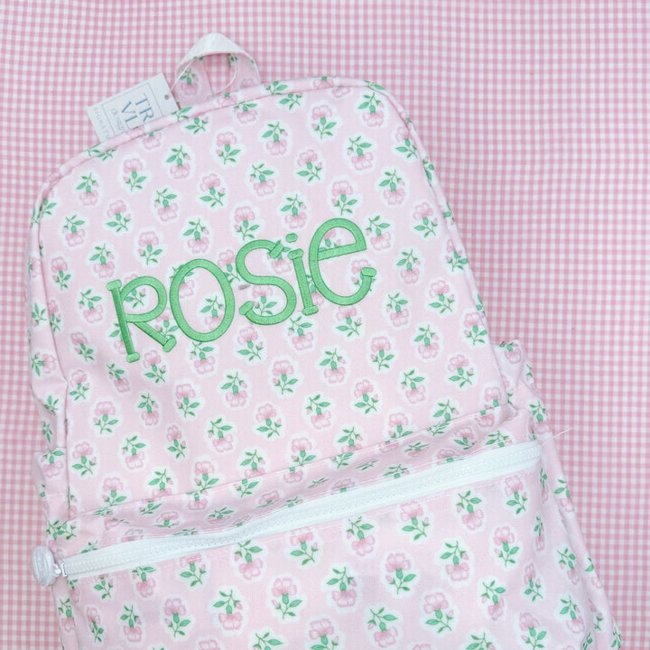 TRVL Backpacker in Jellybean, Petite Fleur Pink