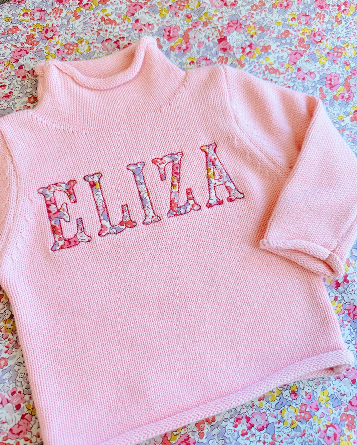  in Fishtail Applique, Pink
