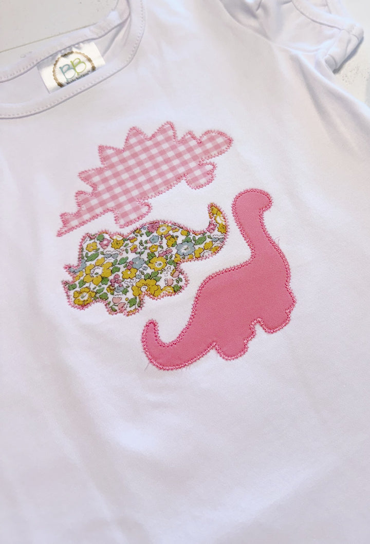 Girls Classic Short Sleeve Shirt, White