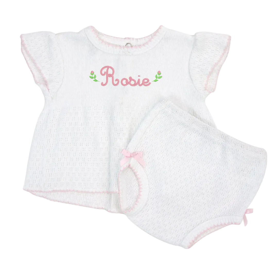 Paty Flutter Sleeve Diaper Set