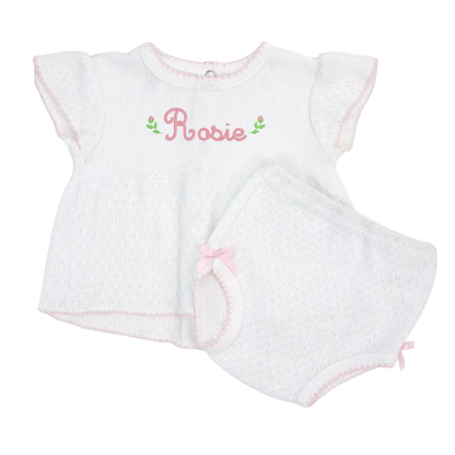 Paty Flutter Sleeve Diaper Set