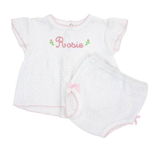 Paty Flutter Sleeve Diaper Set