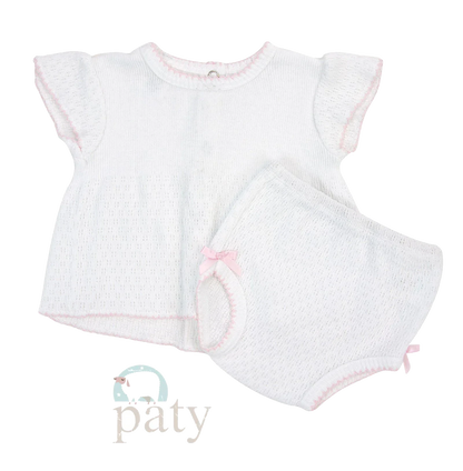 Paty Flutter Sleeve Diaper Set